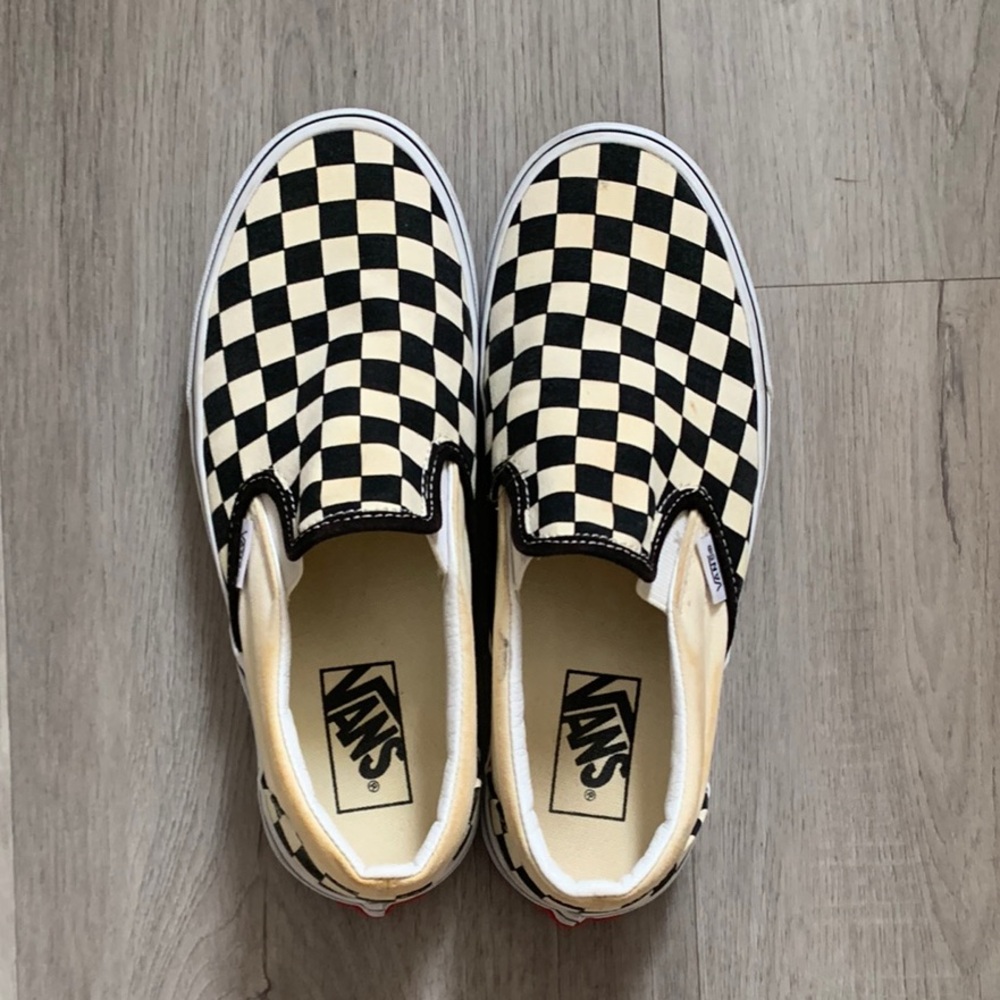 Vans Checkerboard Slip-Ons